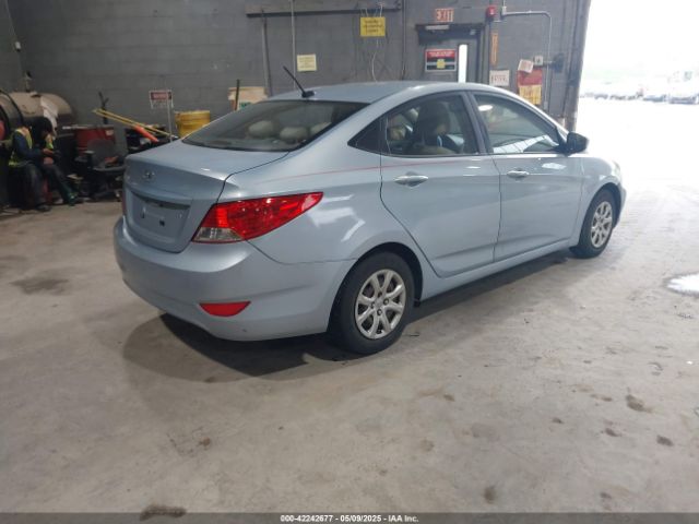 KMHCT4AE1EU756843 Hyundai ACCENT GLS