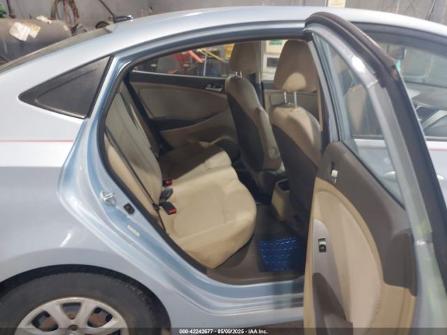 KMHCT4AE1EU756843 Hyundai ACCENT GLS