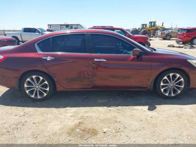 1HGCR2F58EA124666 Honda Accord Sport