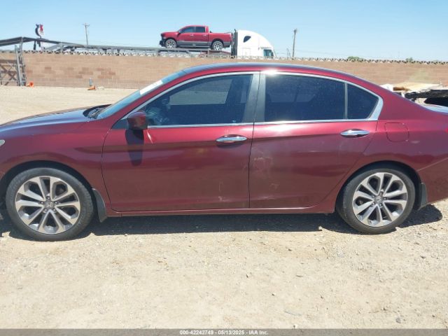 1HGCR2F58EA124666 Honda Accord Sport