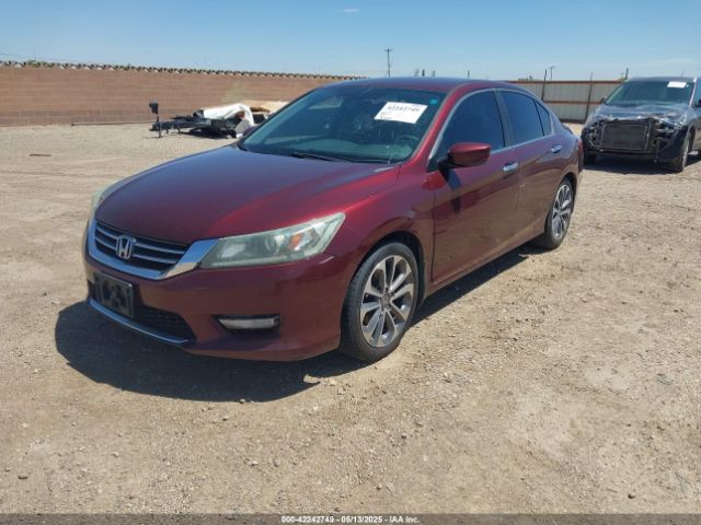 1HGCR2F58EA124666 Honda Accord Sport