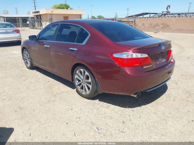 1HGCR2F58EA124666 Honda Accord Sport