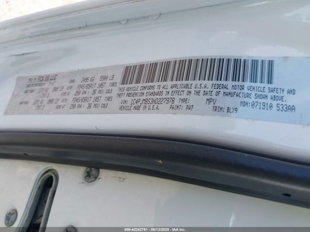 1C4PJMBS3HD227978 Jeep Cherokee Trailhawk L Plus 4x4