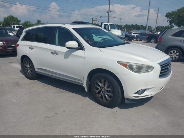Auction sale of the 2013 Infiniti Jx35, vin: 5N1AL0MM2DC334152, lot number: 42242854