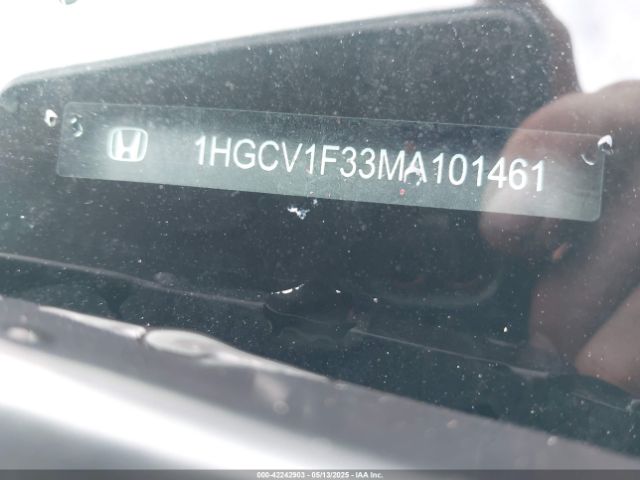 1HGCV1F33MA101461 Honda Accord Sport