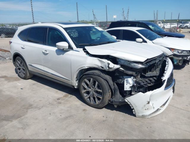 2022 ACURA MDX 5J8YD9H45NL011599