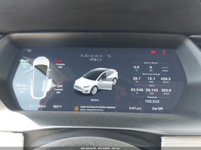 2018 TESLA MODEL X 5YJXCAE23JF106385 Photo 6