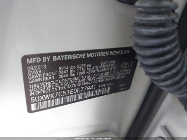 2014 BMW X3 5UXWX7C51E0E77941 Photo 8