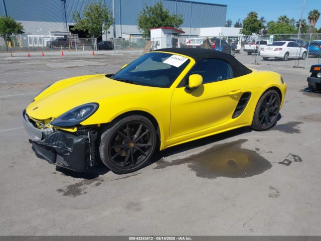 2025 PORSCHE 718 BOXSTER WP0CA2A84SK212207 Photo 1
