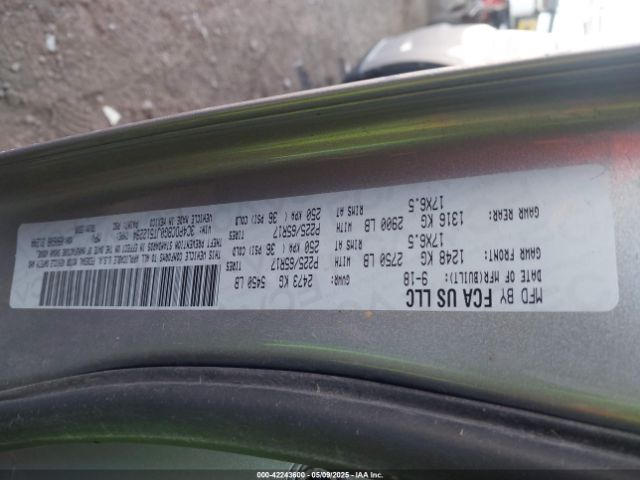 3C4PDCBG0JT512294 Dodge Journey Sxt