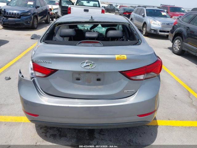 KMHDH4AE1FU455481 Hyundai Elantra Limited