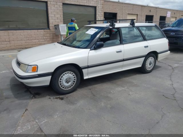1991 SUBARU LEGACY 4S4BJ63C6M7908203 Photo 1