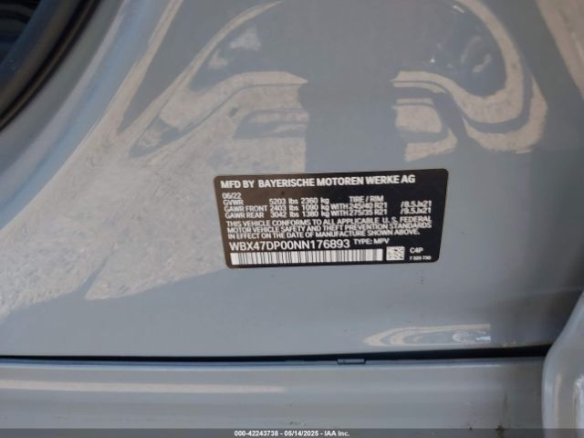 2022 BMW X3 WBX47DP00NN176893 Photo 8