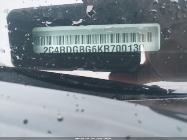 2019 DODGE GRAND CARAVAN 2C4RDGBG6KR700130 Photo 8