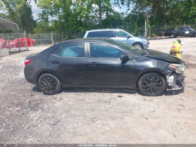 2T1BURHE3FC429603 Toyota COROLLA LE
