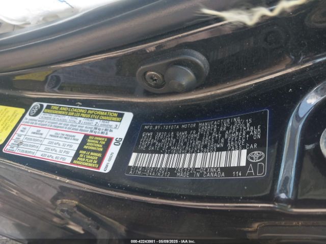 2T1BURHE3FC429603 Toyota COROLLA LE