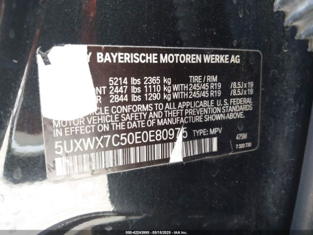 2014 BMW X3 5UXWX7C50E0E80975 Photo 8