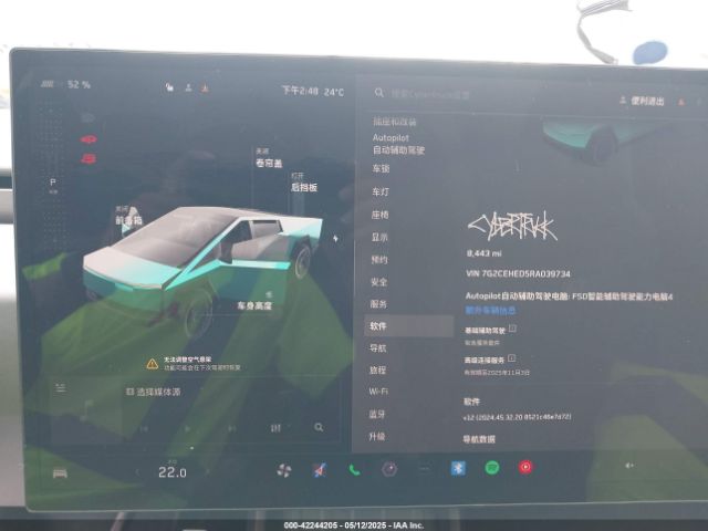2024 TESLA CYBERTRUCK 7G2CEHED5RA039734 Photo 6