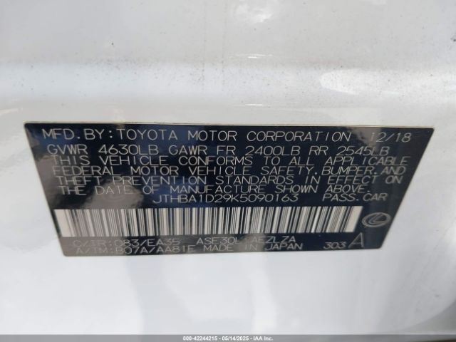 JTHBA1D29K5090163 Lexus IS 300