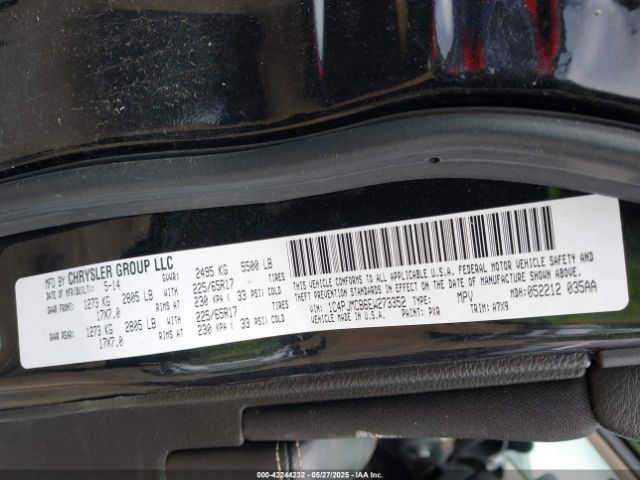 1C4PJMCB6EW273352 Jeep Cherokee Latitude
