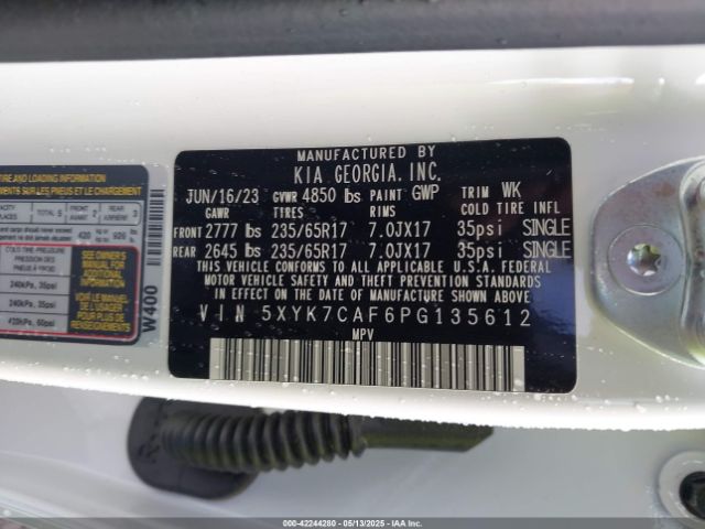 2023 KIA SPORTAGE 5XYK7CAF6PG135612 Photo 8
