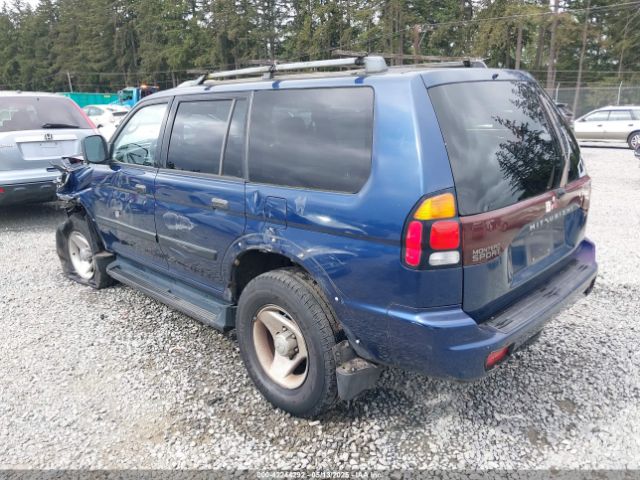 2001 MITSUBISHI MONTERO SPORT JA4MT21H11P014632 Photo 2