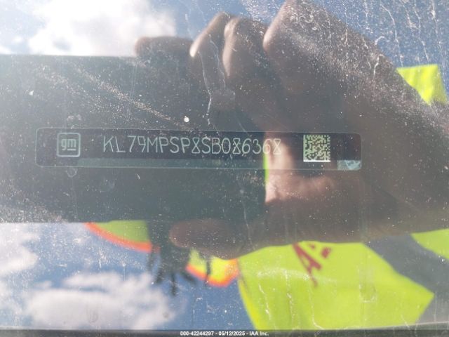 KL79MPSP8SB086368 Chevrolet Trailblazer Fwd Lt