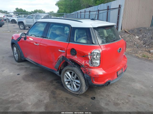 2012 MINI COOPER S COUNTRYMAN WMWZC5C54CWM13041 Photo 2
