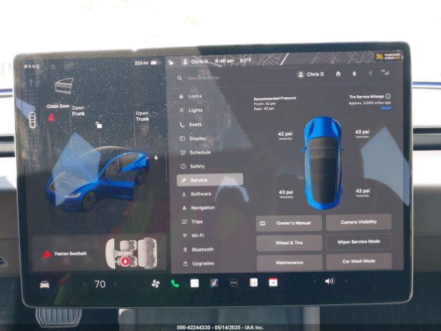 5YJ3E1EA2SF895887 Tesla Model 3 Long Range Rear-wheel Drive