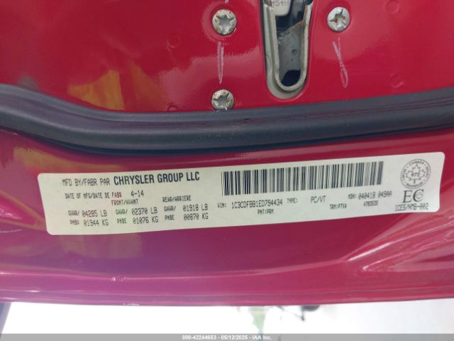 1C3CDFBB1ED794434 Dodge DART SXT