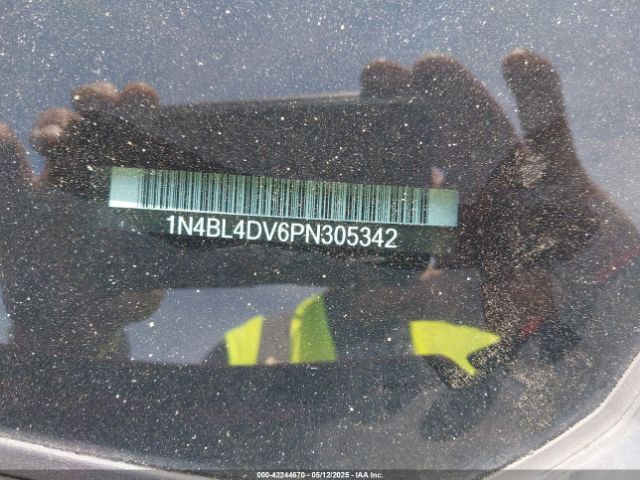 1N4BL4DV6PN305342 Nissan Altima Sv Fwd