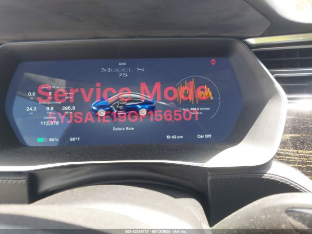 2016 TESLA MODEL S 5YJSA1E19GF156501 Photo 6