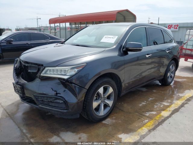 2016 ACURA MDX 5FRYD3H24GB016680 Photo 1