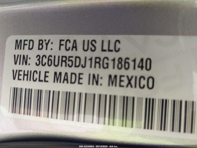 3C6UR5DJ1RG186140 RAM 2024