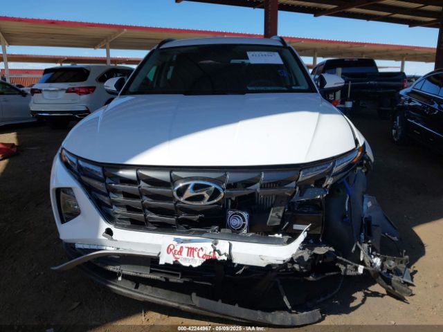 KM8JBCA19PU096801 Hyundai Tucson Hybrid Blue