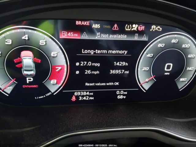 WAUEABF44MA086404 Audi A4 Premium Plus 45 Tfsi S Line Quattro S Tronic