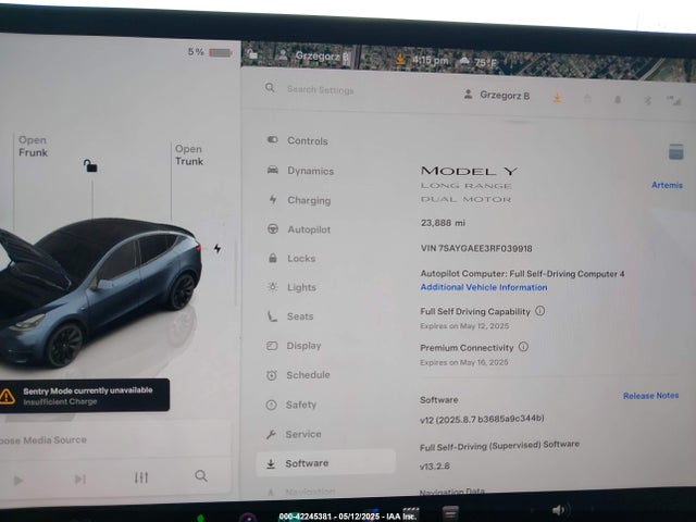 2024 TESLA MODEL Y 7SAYGAEE3RF039918 Photo 6
