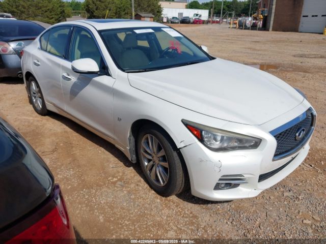 Auction sale of the 2015 Infiniti Q50 Premium, vin: JN1BV7ARXFM414391, lot number: 42245462