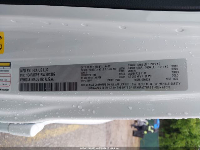 2024 JEEP WRANGLER 4XE 1C4RJXP61RW204307 Photo 8