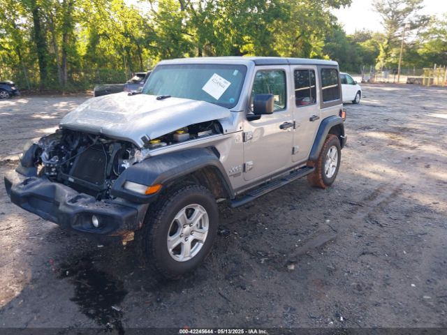 1C4HJXDGXLW325708 Jeep Wrangler Unlimited Sport S 4x4
