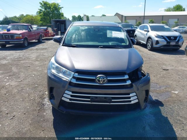 5TDZARFH8JS033994 Toyota Highlander Le