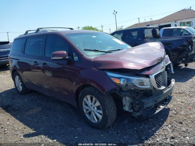 2018 KIA SEDONA KNDMB5C18J6378627
