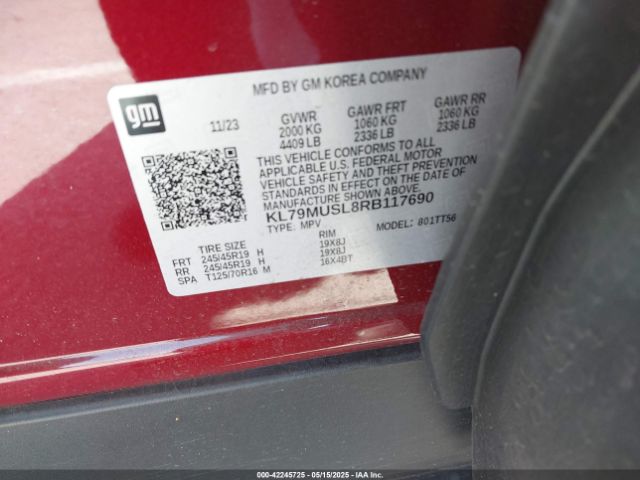 2024 CHEVROLET TRAILBLAZER KL79MUSL8RB117690 Photo 8
