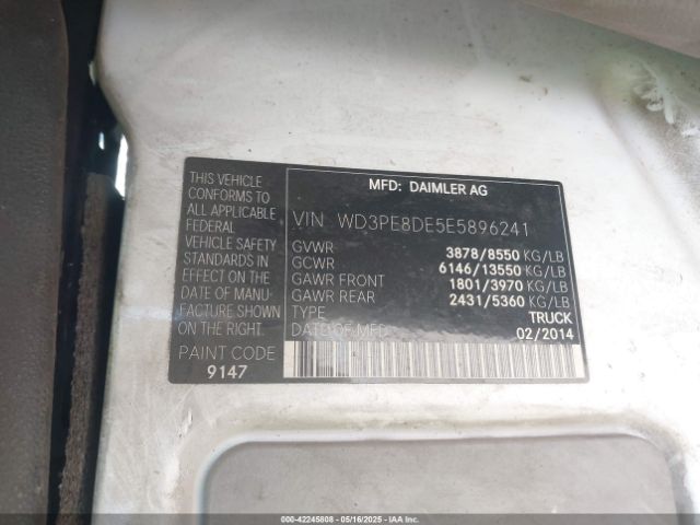 WD3PE8DE5E5896241 Mercedes-Benz Sprinter S High Roof