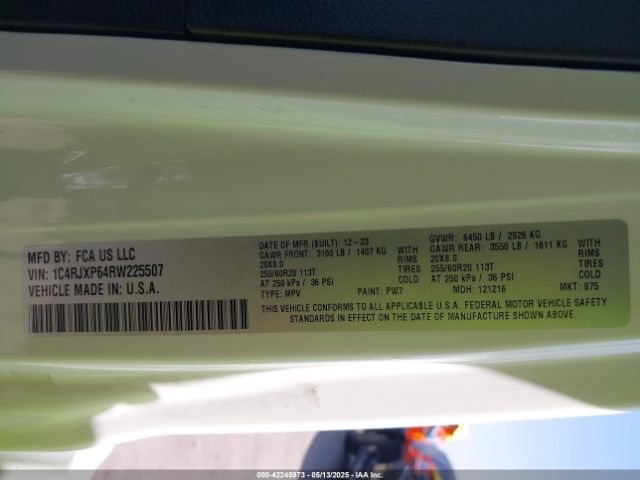 1C4RJXP64RW225507 Jeep Wrangler 4xe Sahara 4xe