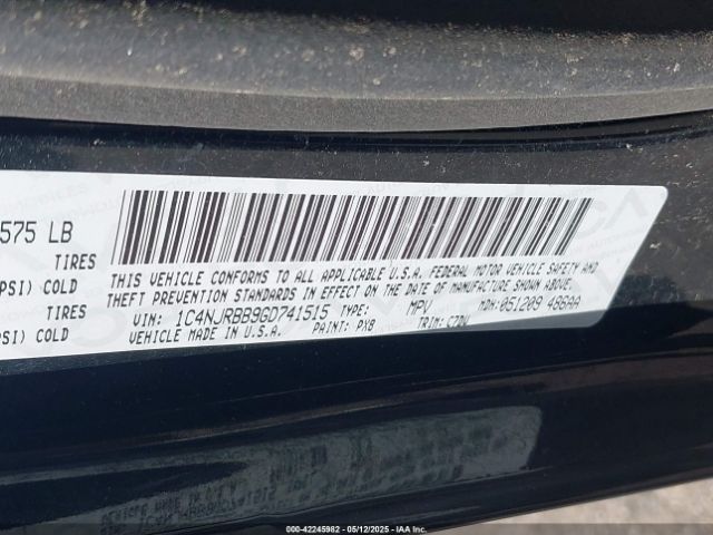 1C4NJRBB9GD741515 Jeep Patriot Sport