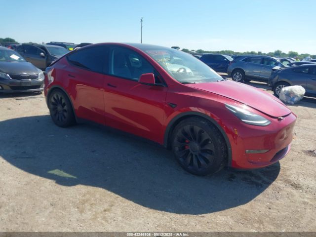 2022 TESLA MODEL Y 7SAYGDEF2NF323352