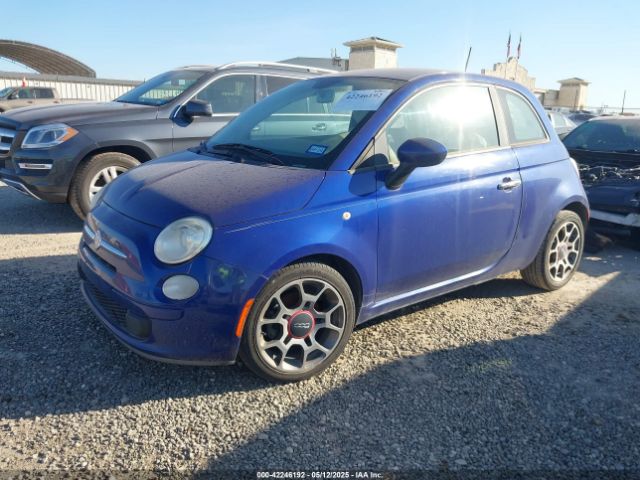 2013 FIAT 500 3C3CFFAR6DT562896 Photo 1