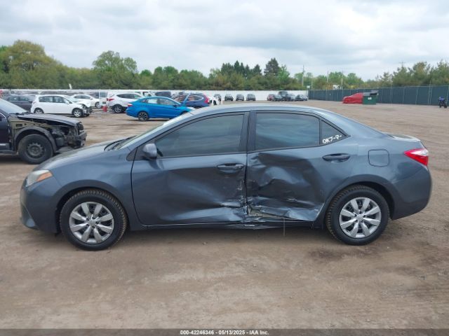 2T1BURHE2FC448935 Toyota COROLLA LE