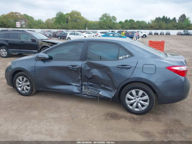 2T1BURHE2FC448935 Toyota COROLLA LE